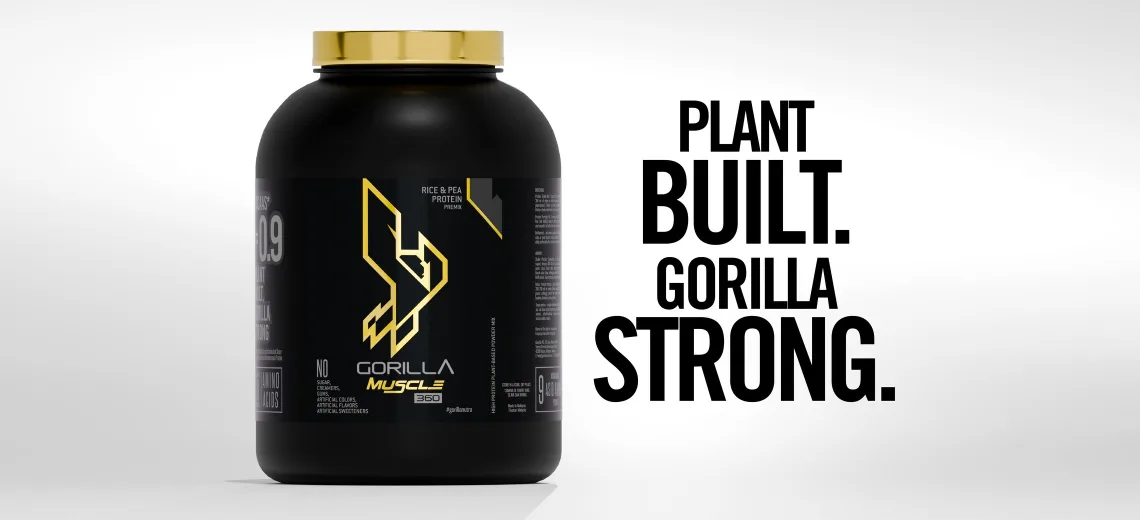 GORILLA Muscle 360 Plant Protein, Unflavored