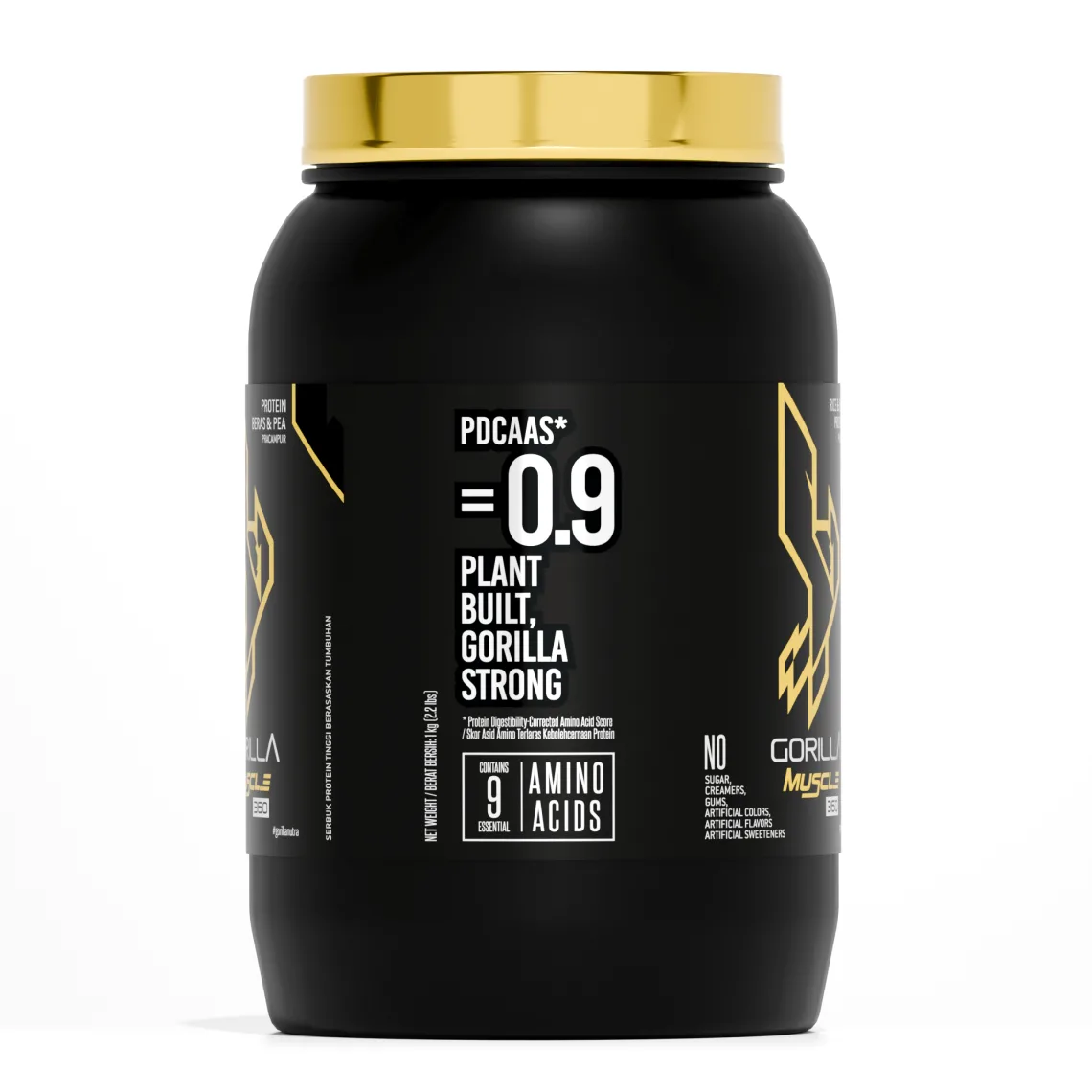 GORILLA Muscle 360 1 kg: PDCAAS 0.9